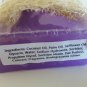 Handmade Luffa Embedded Soap 2 Bars LAVENDER Moisturizing Loofah Loofa Lufa Soft