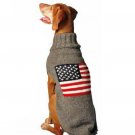 American Flag Dog Sweater Chilly Dog Hand Knit Wool  XXS-XXXL Pet Puppy Warm Pet