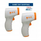 2 - Digital Non Contact Infrared Forehead Thermometers IR Handheld Fever Alarm 2 - Digital Non Contact Infrared Forehead Thermometers IR Handheld Fever Alarm
