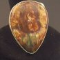 Bird's Eye Jasper 925 Solid Sterling Silver Ring Size 7.5 Genuine Stone Gemstone