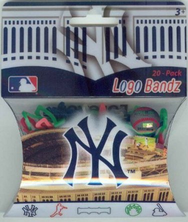 NEW YORK YANKEES MLB Genuine Logo Silly Bandz Baseball Craft Yanks