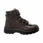 Ad Tec Men's 6 Inch Brown Leather Steel Toe Work Boot Lace Up  Medium Wide 9895