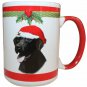 Labrador Chocolate Lab Christmas Coffee Mug  E&S Pets Dog Puppy Tea Cup Gift