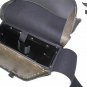 Genuine Distressed Brown Leather Concealed Carry Saddlebag Biker Motorcycle New