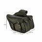 Genuine Distressed Brown Leather Concealed Carry Saddlebag Biker Motorcycle New
