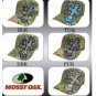 ADJUSTABLE LICENSED MOSSY OAK CAMO RHINESTONE CROSS WESTERN COWGIRL CAP HAT