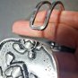 Sea Turtle Bracelet Large Hinged Cuff Silver Tone Color Ocean Beach Animal Surf