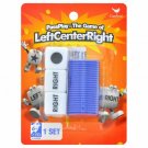Dice Game LEFT CENTER RIGHT Pass Play Fun With Tokens 2-4 Players Age 6+ Family