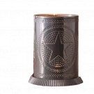 Candle Warmer Regular Star in Kettle Black Electric Country Metal Farm House