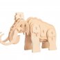 Mammoth 3D Wooden Puzzle DIY 3 Dimensional Wood Build It Yourself Wood Craft