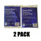 2 Pack Mattress Storage Bag KING/QUEEN Heavy Duty Protective Cover Pemberly Row