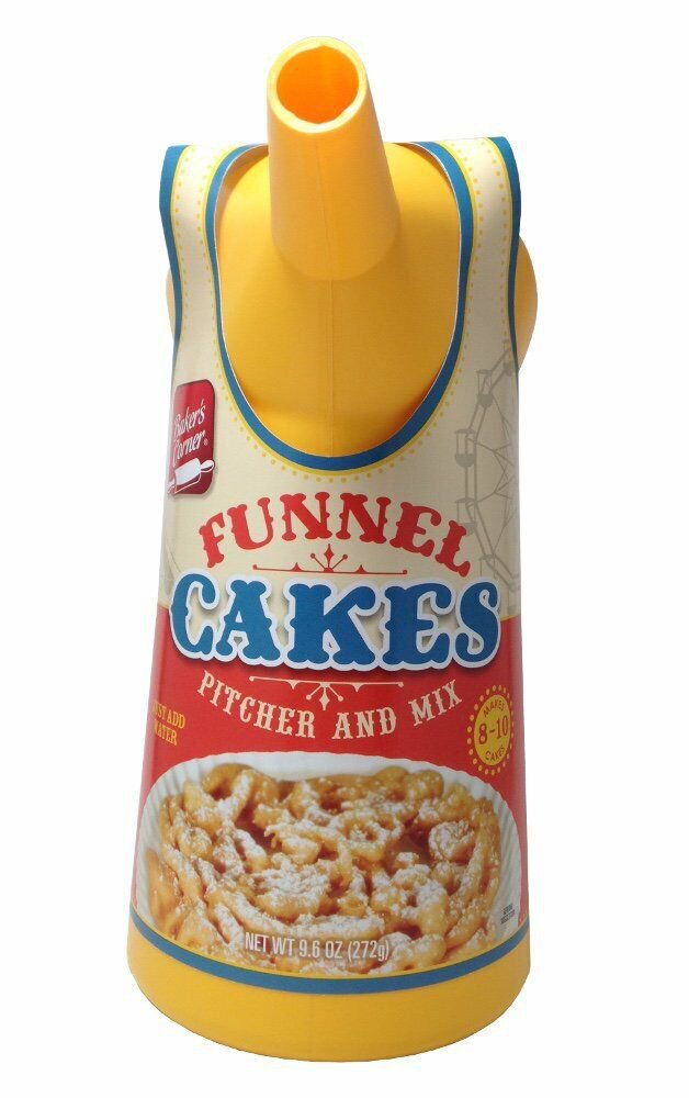BAKERS CORNER Carnival Funnel Cake Mix & Pitcher Home Kit Party