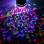 Full Color LED RGB Rotating Party Light Bulb w/ Wall Outlet Adapter Socket Disco