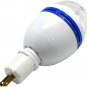Full Color LED RGB Rotating Party Light Bulb w/ Wall Outlet Adapter Socket Disco
