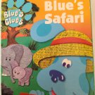 Blue’s Clues Nick Jr Play Along Blue’s Safari VHS Video Tape Nickelodeon 2000