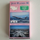 Just Planes 38 San Francisco San Jose International  1998 VHS Tape Video Vintage