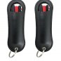 2 Pack Streetwise 18 Pepper Spray 0.5 oz Halo Holster UV Marking Dye Protection