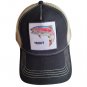 TROUT Hat Crazy Trucker Baseball Cap Mesh Panel Adjustable One Size Snap Back