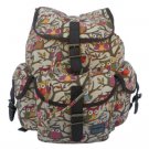 Owl Backpack  Fashion Print  School Pack Bag  Hiking Camp Camping Rucksack