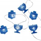 Rite Lite Chanukah Battery Operated Mini String Lights Blue Hanukkah Lighting Rite Lite Chanukah Battery Operated Mini String Lights Blue Hanukkah Lighting
