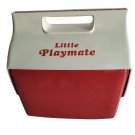 Vintage Igloo Little Playmate Made in USA Red White Six Pack Cooler Ice Chest