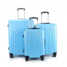 Luggage 3 Piece Set 360 Dual Spinning Spinner Hardshell Lock 20" 24" 28" Blue Luggage 3 Piece Set 360 Dual Spinning Spinner Hardshell Lock 20" 24" 28" Blue