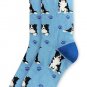 Border Collie Socks Full Body Fun Novelty Dress Casual Unisex SOX  Unisex Puppy