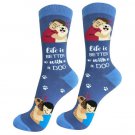 I Love My Dog Socks Full Body Fun Novelty Dress Casual Unisex SOX I Love My Dog Socks Full Body Fun Novelty Dress Casual Unisex SOX