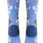 Rescue Dog Socks Full Body Fun Novelty Dress Casual Unisex SOX Love My Dog