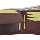 Mens Wallet Cavelio High Quality Genuine Leather Flap Up ID Card Holder Bifold