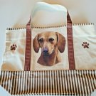 Dachshund Dog Canvas Tote Bag Pet Shopping Purse Beach Diaper Puppy Travel Big Dachshund Dog Canvas Tote Bag Pet Shopping Purse Beach Diaper Puppy Travel Big