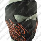 Orange FLAME Neoprene Face Mask Ski Motorcycle COLD ski Snow Snowboard Warm Orange FLAME Neoprene Face Mask Ski Motorcycle COLD ski Snow Snowboard Warm