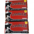 Gambler Filter Tubes Regular 100MM 200 Tubes Cigarette Tube EZ Dispenser 3 Box Gambler Filter Tubes Regular 100MM 200 Tubes Cigarette Tube EZ Dispenser 3 Box