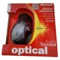 Microsoft Trackball Optical Mouse D67-00001 USB ps/2 Compatible IntelliEye Thumb
