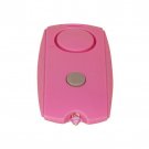 Pink Mini Personal Alarm with Keychain LED Flashlight and Belt Clip Pink Mini Personal Alarm with Keychain LED Flashlight and Belt Clip