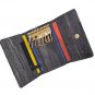 Genuine Eel Skin Key Holder Black Wallet Waterproof Keyholder Zippered Coin Snap