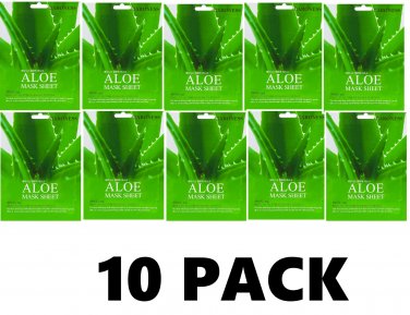 Baroness ALOE Mask Sheet 10 Sheets - 10 PACK Elastic Moisturizing Hydrate