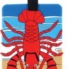 Luggage Tag LOBSTER Identification Label Suitcase Backpack ID Travel Charm Sea Luggage Tag LOBSTER Identification Label Suitcase Backpack ID Travel Charm Sea