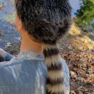 Davey Crockett Coonskin Cap Fake Tail Raccoon Coon Daniel Boone Hat Realistic Davey Crockett Coonskin Cap Fake Tail Raccoon Coon Daniel Boone Hat Realistic