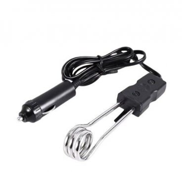 12V Water Heater Boiler Element Portable Immersion Car Boil Coffee  OPEN BOX