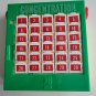 Concentration Board Game 2nd Edition 1958 Milton Bradley Vintage As Seen On NBC