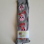 Skulls and Roses Gray Socks Knee High Fun Novelty Socks Size 9-11 Day Of Dead