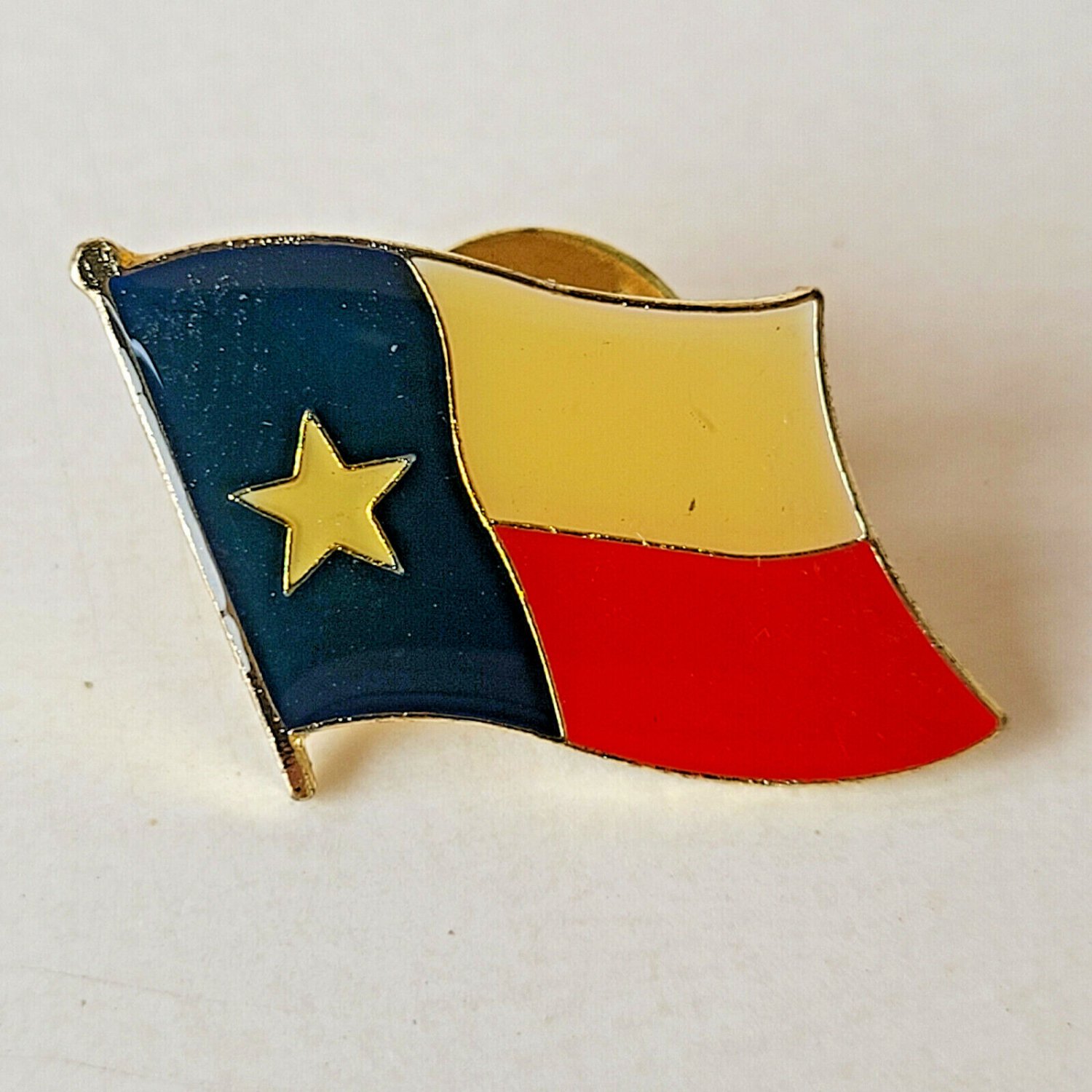 5 State Flags Lapel Pins Tie Tack CA AZ MS AR TX Collection New 1 Inch ...