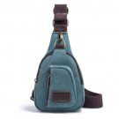 EuroSport TEAL Messenger Sling Canvas Shoulder Bag Rucksack Travel Sport B415