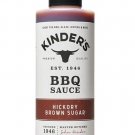 Kinder's Hickory Brown Sugar BBQ Sauce 27.5 oz. Barbecue Glaze Smoky Spices Dip