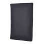 Genuine Leather Slim Thin Bifold ID Money Wallet Oval Shape Badge Holder Law