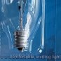 4 GE 60w Decorative B Type Candelabra Base Bulb 540 Lumen Crystal Clear 2-2packs