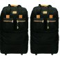 2 - 30 In XL Expandable Upright Rolling Wheeled Duffle Bag Spinner Suitcase