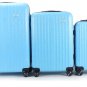 Mirage Danae ABS Spinner Wheels Luggage Set Durable ABS Hardshell 3 PC Set