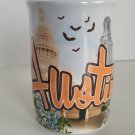 Howdy From Austin Coffee Mug Texas Tea Cup Ceramic Souvenir Lone Star State Howdy From Austin Coffee Mug Texas Tea Cup Ceramic Souvenir Lone Star State